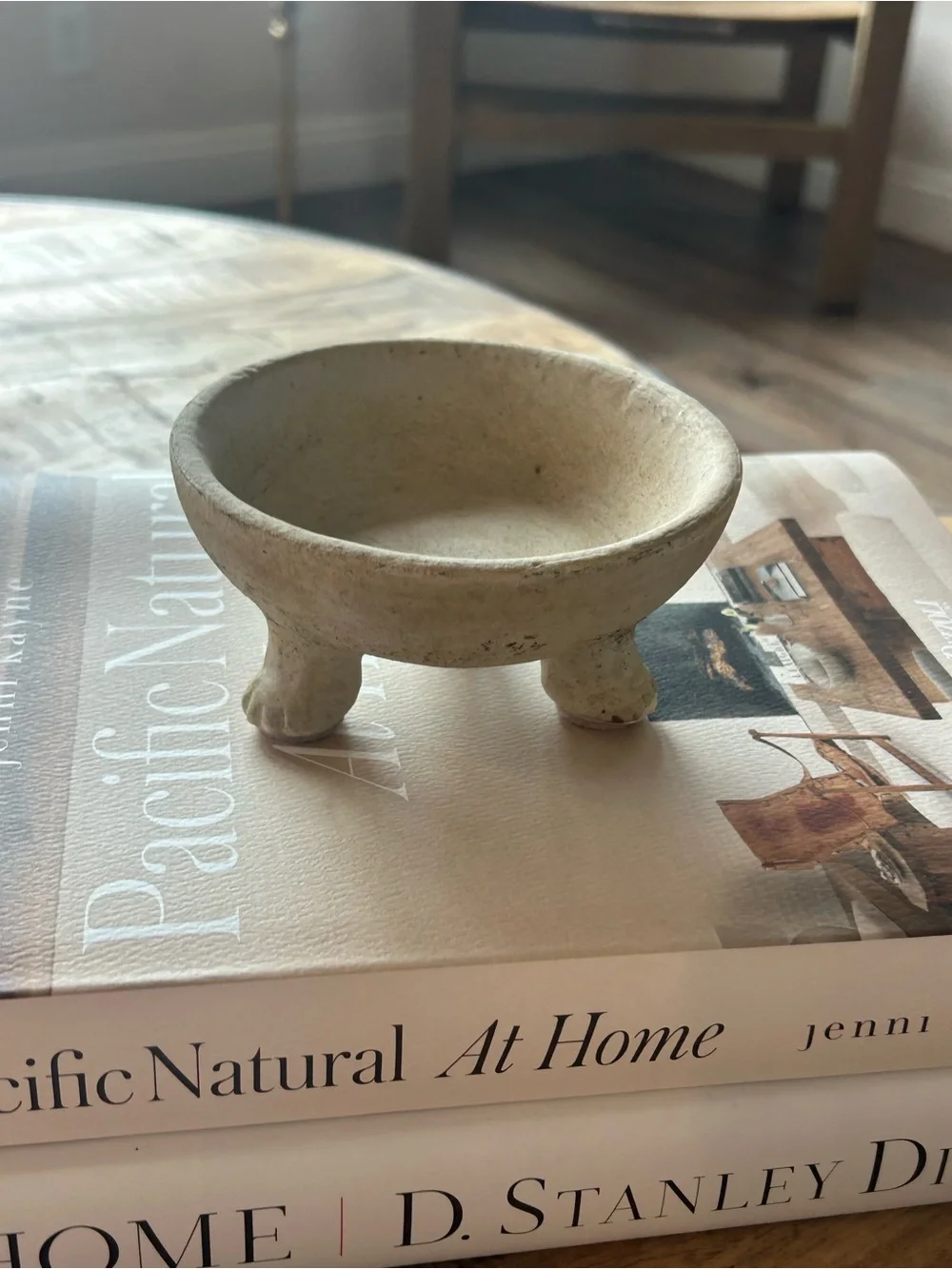 Pottery Barn Artisan Footed Dish-Like New!
